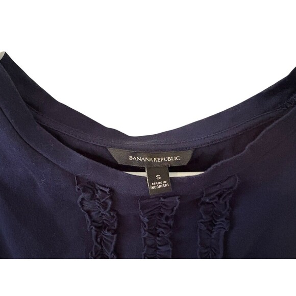 Lot of 4 Shirts J. Crew Banana Republic Women's Sizes XS Small Med Basic Colors - Picture 7 of 9